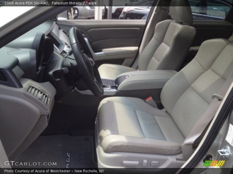 Palladium Metallic / Taupe 2009 Acura RDX SH-AWD