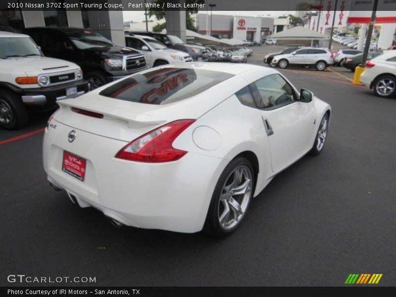 Pearl White / Black Leather 2010 Nissan 370Z Sport Touring Coupe
