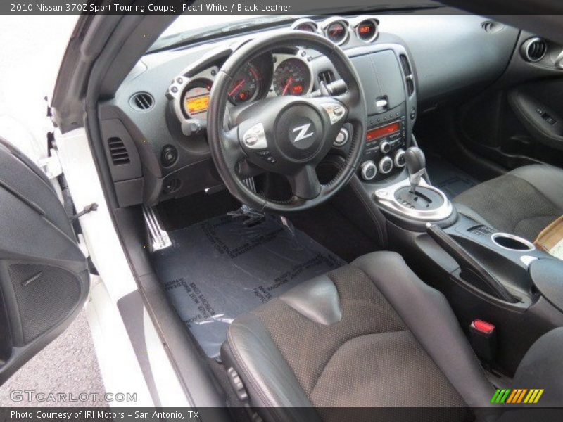  2010 370Z Sport Touring Coupe Black Leather Interior