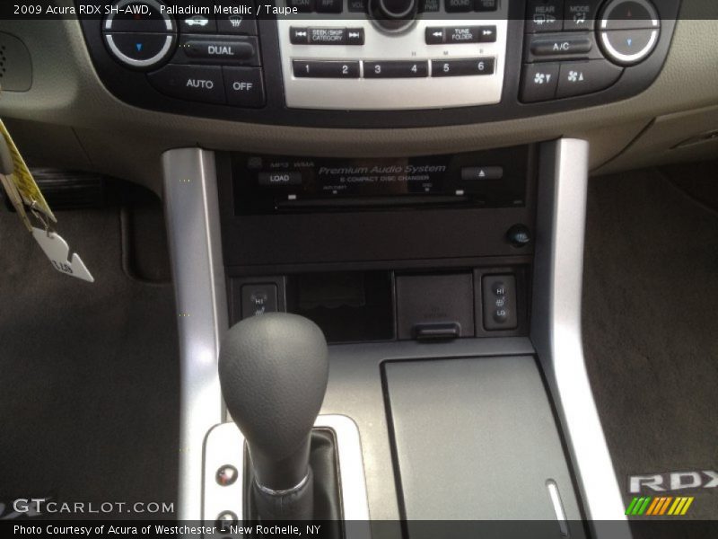 Palladium Metallic / Taupe 2009 Acura RDX SH-AWD