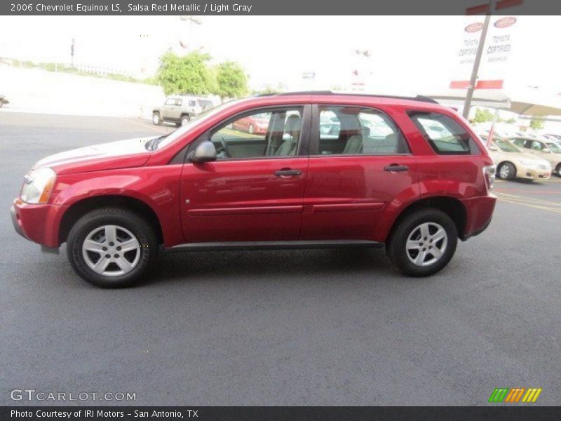 Salsa Red Metallic / Light Gray 2006 Chevrolet Equinox LS