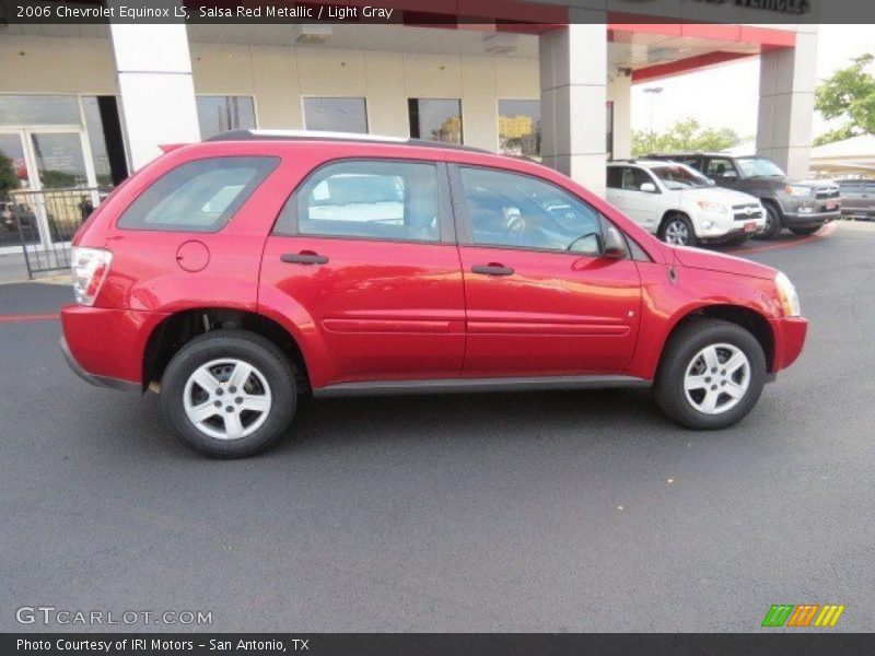Salsa Red Metallic / Light Gray 2006 Chevrolet Equinox LS