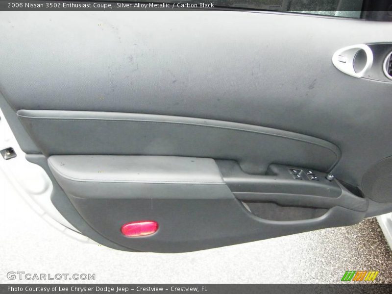 Silver Alloy Metallic / Carbon Black 2006 Nissan 350Z Enthusiast Coupe
