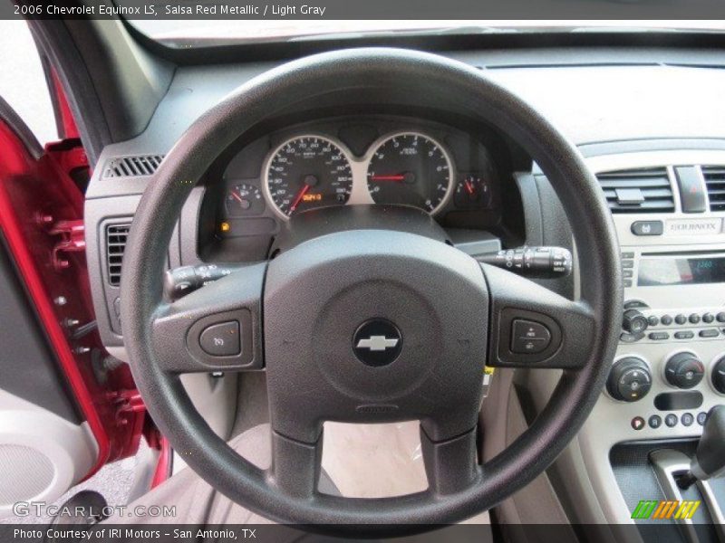 Salsa Red Metallic / Light Gray 2006 Chevrolet Equinox LS