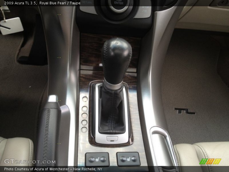 Royal Blue Pearl / Taupe 2009 Acura TL 3.5
