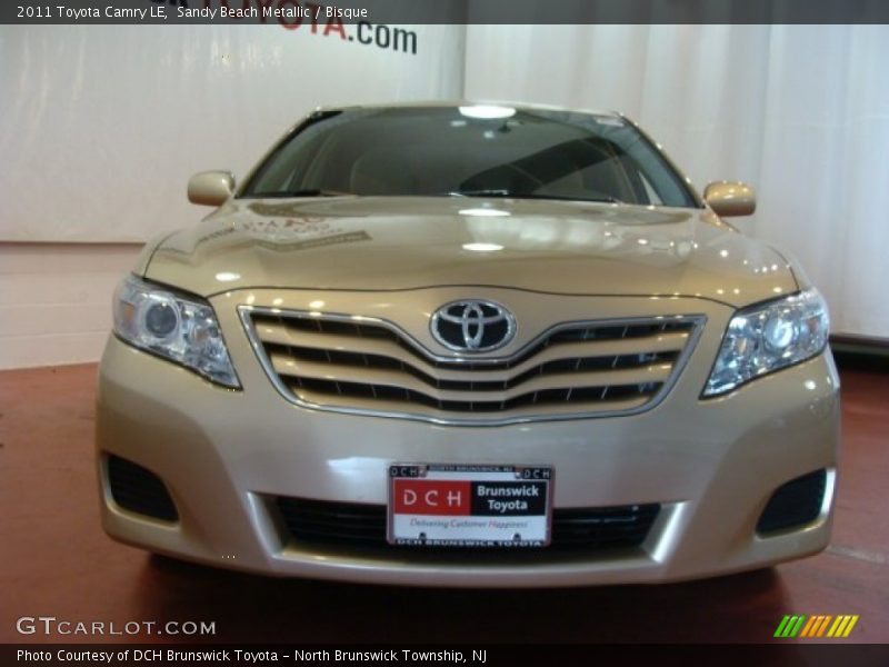 Sandy Beach Metallic / Bisque 2011 Toyota Camry LE