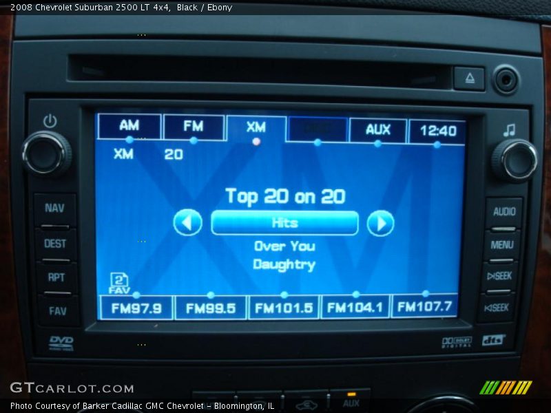 Black / Ebony 2008 Chevrolet Suburban 2500 LT 4x4