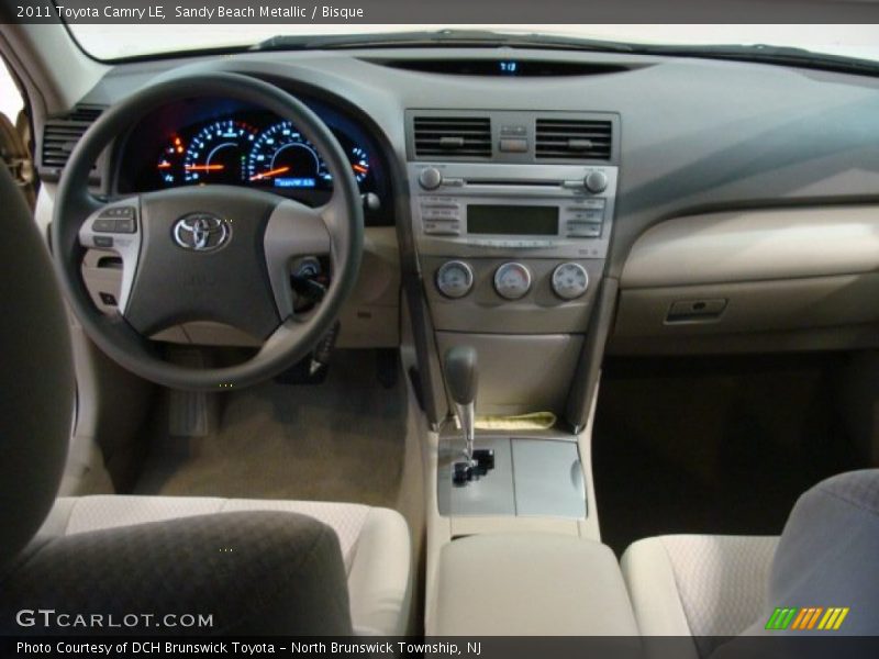 Sandy Beach Metallic / Bisque 2011 Toyota Camry LE