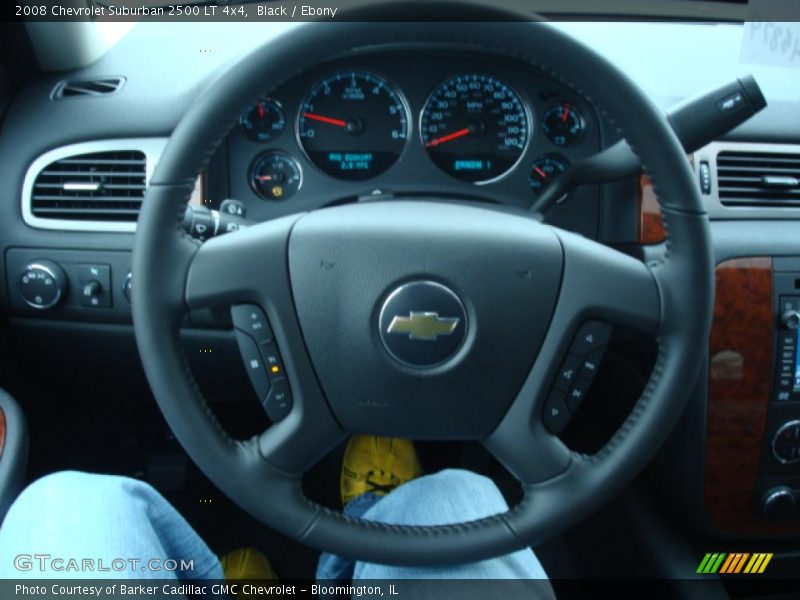 Black / Ebony 2008 Chevrolet Suburban 2500 LT 4x4