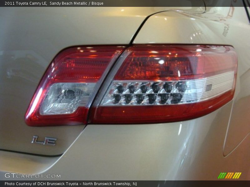 Sandy Beach Metallic / Bisque 2011 Toyota Camry LE
