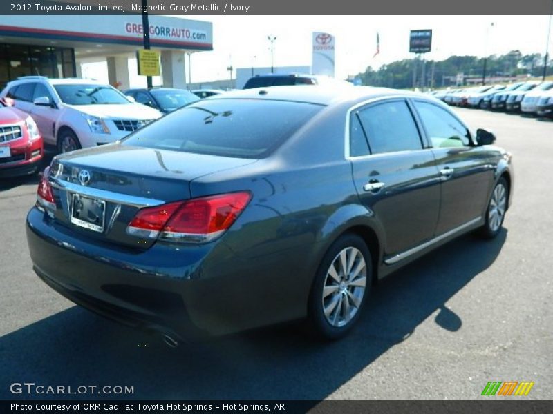 Magnetic Gray Metallic / Ivory 2012 Toyota Avalon Limited