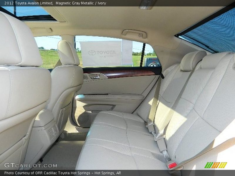 Magnetic Gray Metallic / Ivory 2012 Toyota Avalon Limited