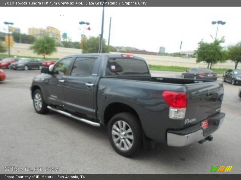 Slate Gray Metallic / Graphite Gray 2010 Toyota Tundra Platinum CrewMax 4x4