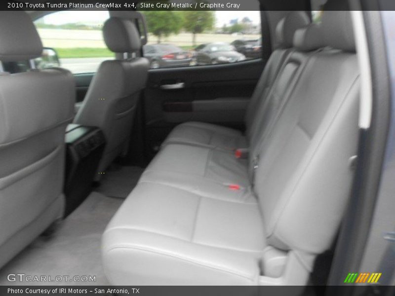 Slate Gray Metallic / Graphite Gray 2010 Toyota Tundra Platinum CrewMax 4x4