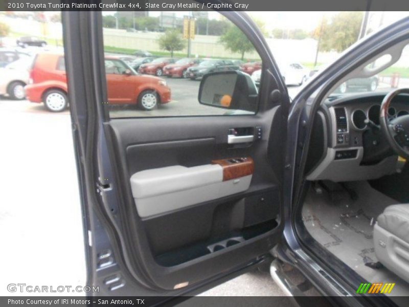 Slate Gray Metallic / Graphite Gray 2010 Toyota Tundra Platinum CrewMax 4x4