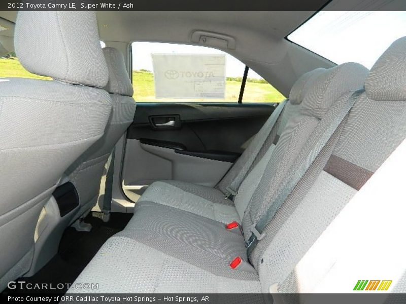 Super White / Ash 2012 Toyota Camry LE