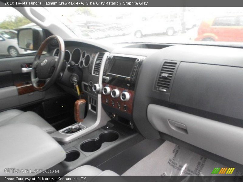 Slate Gray Metallic / Graphite Gray 2010 Toyota Tundra Platinum CrewMax 4x4