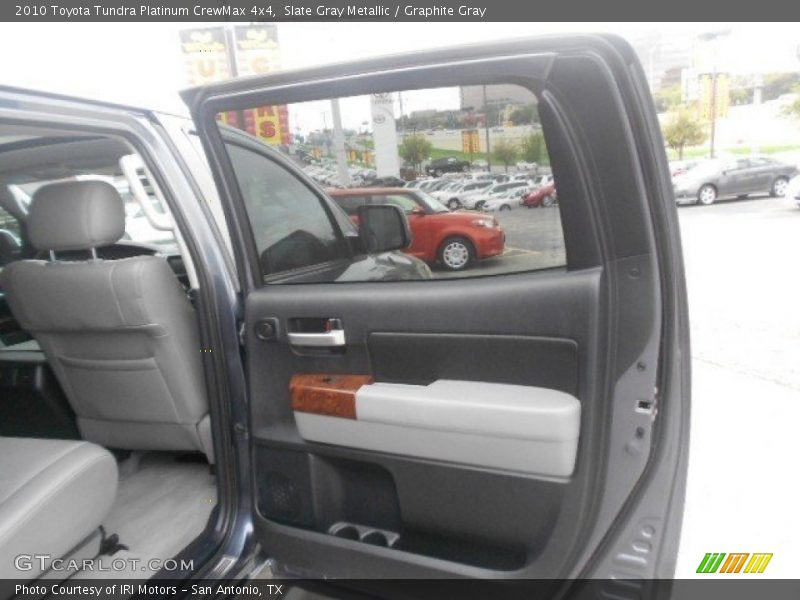 Slate Gray Metallic / Graphite Gray 2010 Toyota Tundra Platinum CrewMax 4x4