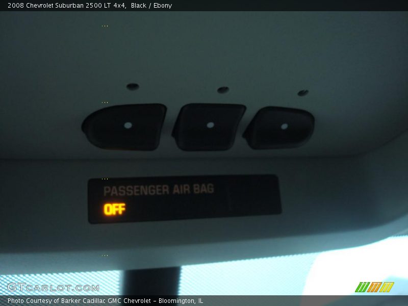 Black / Ebony 2008 Chevrolet Suburban 2500 LT 4x4