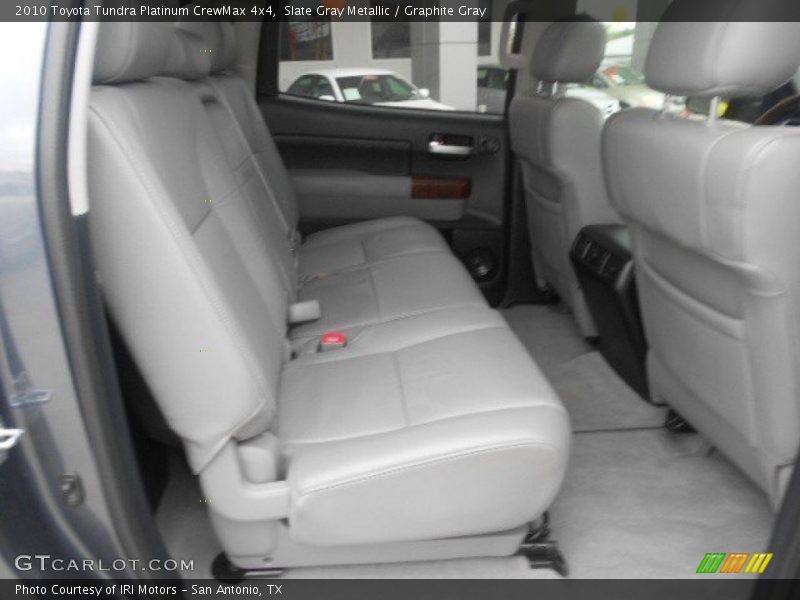 Slate Gray Metallic / Graphite Gray 2010 Toyota Tundra Platinum CrewMax 4x4