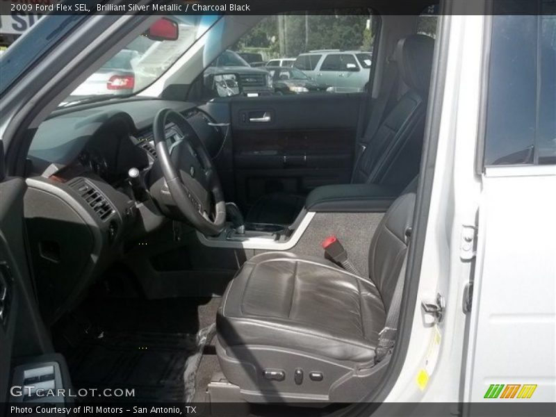 Brilliant Silver Metallic / Charcoal Black 2009 Ford Flex SEL