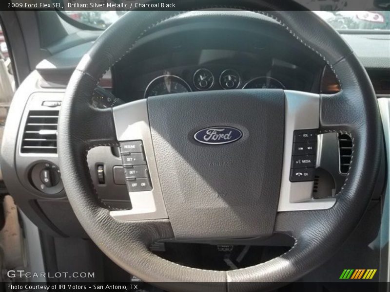 Brilliant Silver Metallic / Charcoal Black 2009 Ford Flex SEL
