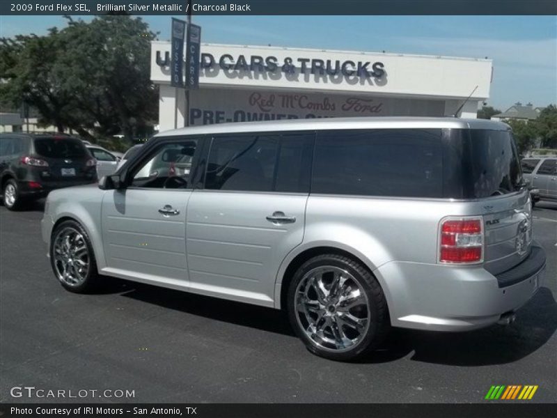 Brilliant Silver Metallic / Charcoal Black 2009 Ford Flex SEL