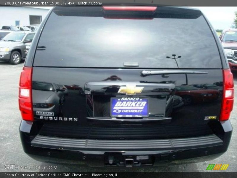 Black / Ebony 2008 Chevrolet Suburban 1500 LTZ 4x4