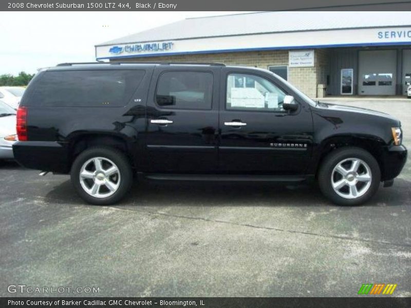 Black / Ebony 2008 Chevrolet Suburban 1500 LTZ 4x4