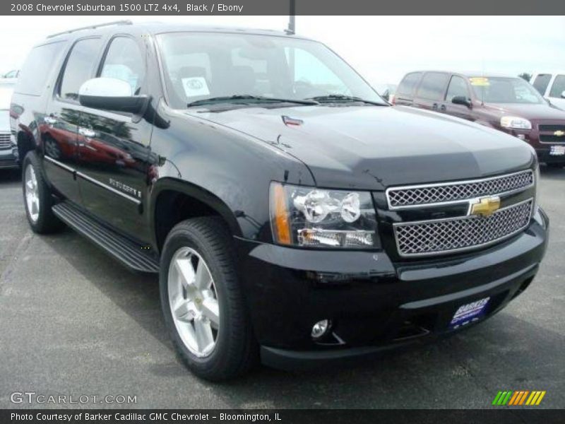 Black / Ebony 2008 Chevrolet Suburban 1500 LTZ 4x4