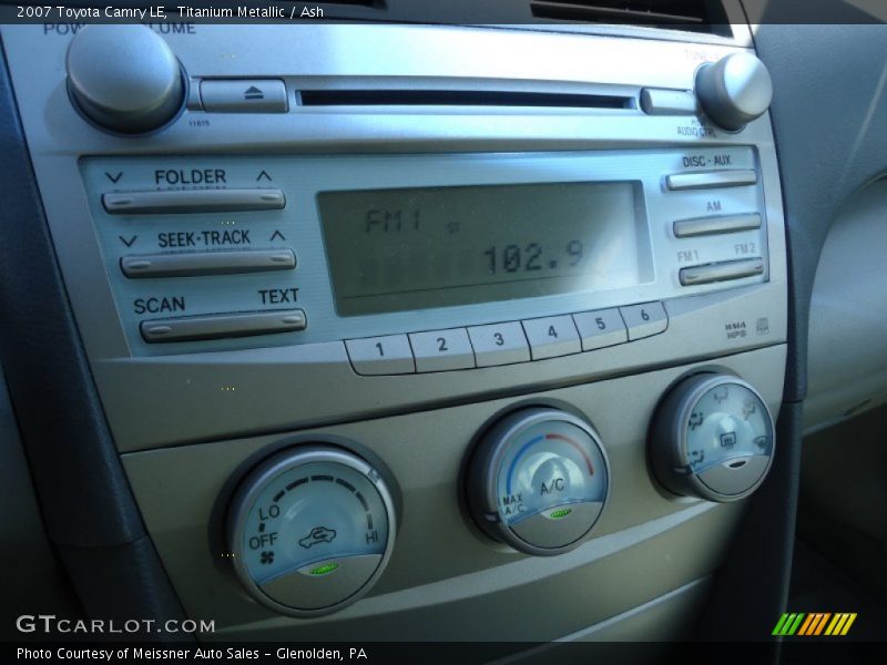 Titanium Metallic / Ash 2007 Toyota Camry LE