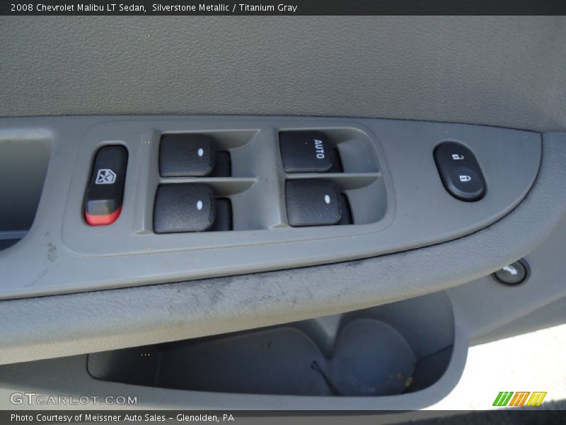 Silverstone Metallic / Titanium Gray 2008 Chevrolet Malibu LT Sedan
