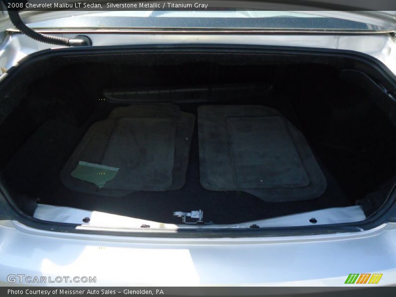 Silverstone Metallic / Titanium Gray 2008 Chevrolet Malibu LT Sedan