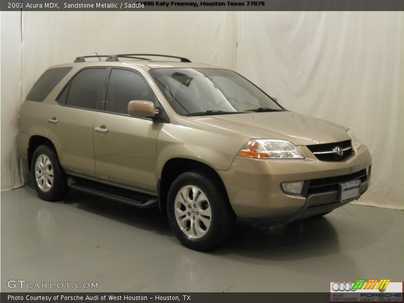 Sandstone Metallic / Saddle 2003 Acura MDX