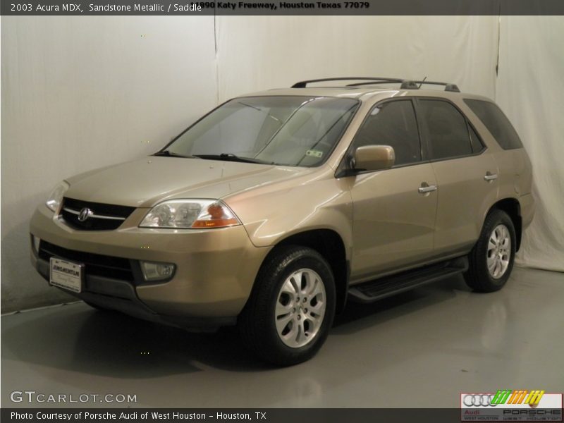 Sandstone Metallic / Saddle 2003 Acura MDX