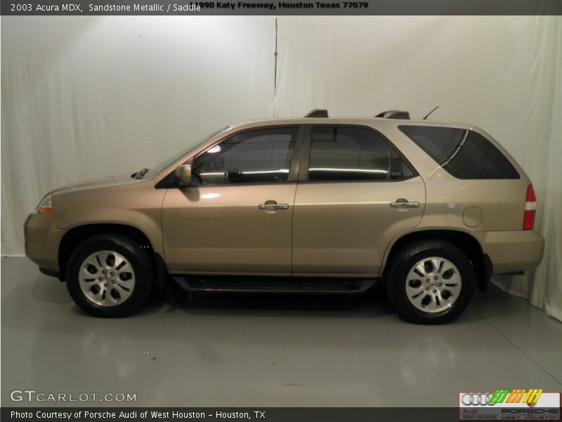 Sandstone Metallic / Saddle 2003 Acura MDX