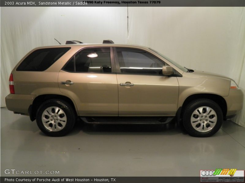 Sandstone Metallic / Saddle 2003 Acura MDX