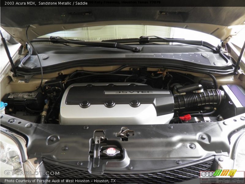Sandstone Metallic / Saddle 2003 Acura MDX
