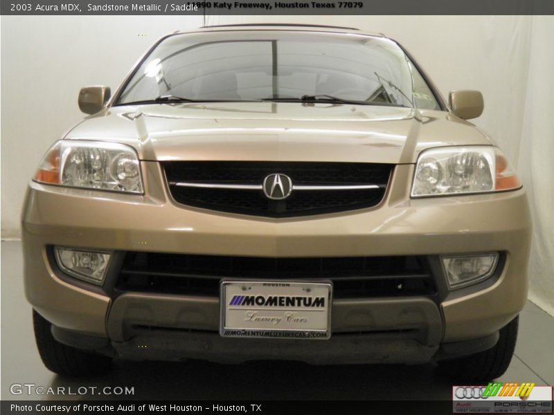 Sandstone Metallic / Saddle 2003 Acura MDX