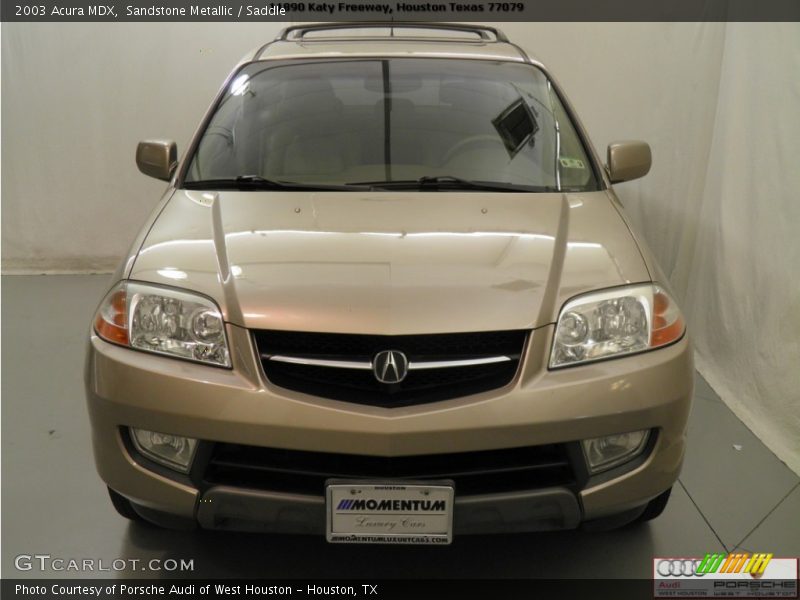 Sandstone Metallic / Saddle 2003 Acura MDX