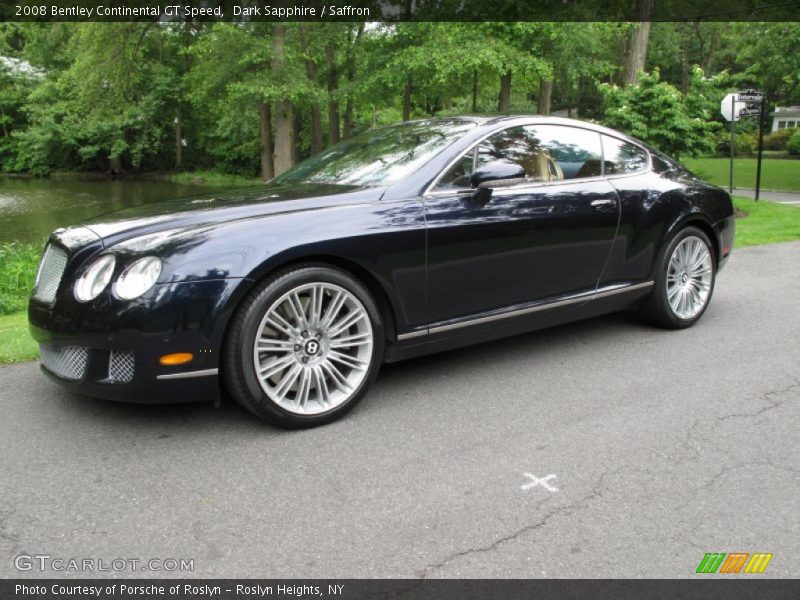 Front 3/4 View of 2008 Continental GT Speed