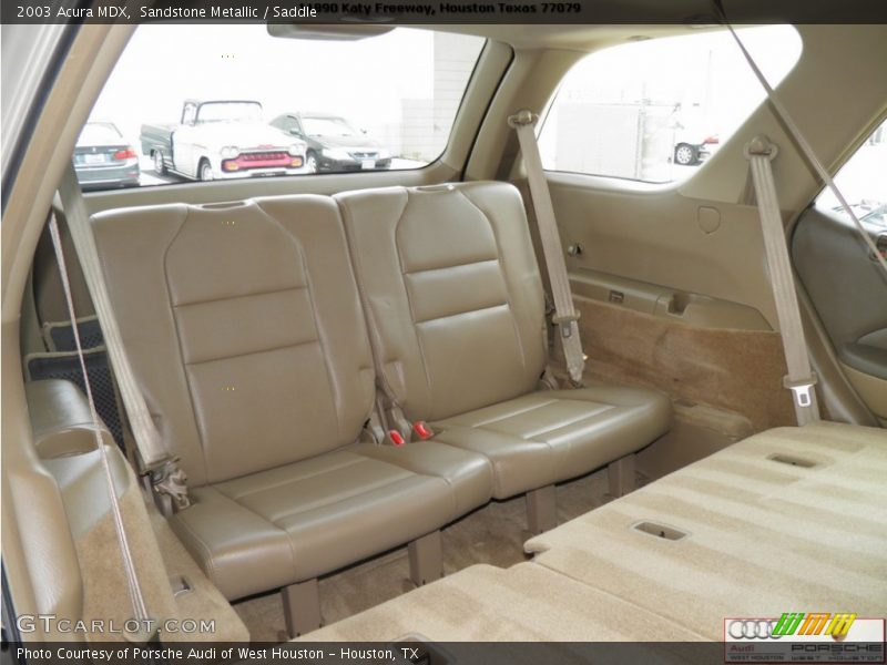 Sandstone Metallic / Saddle 2003 Acura MDX