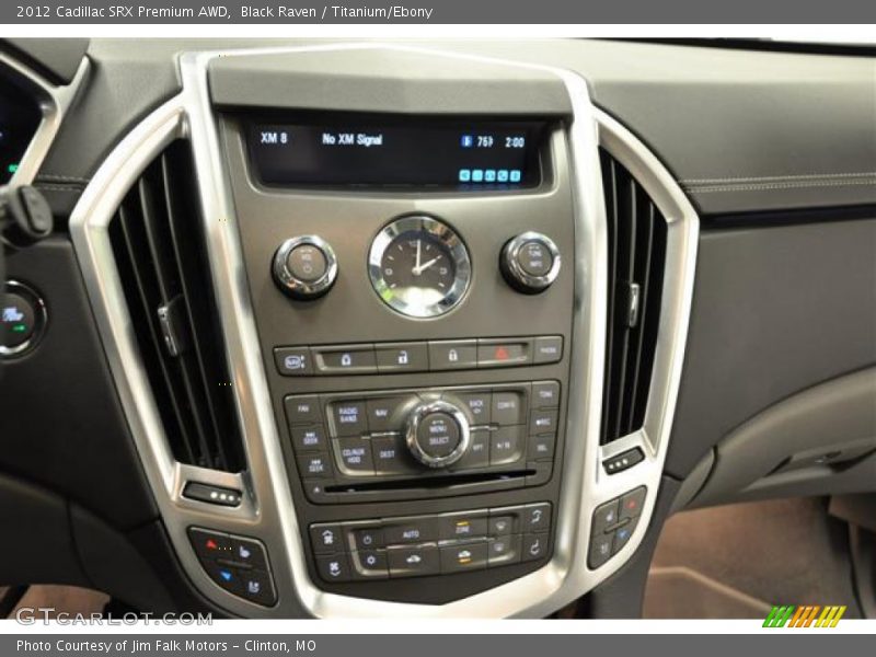 Black Raven / Titanium/Ebony 2012 Cadillac SRX Premium AWD