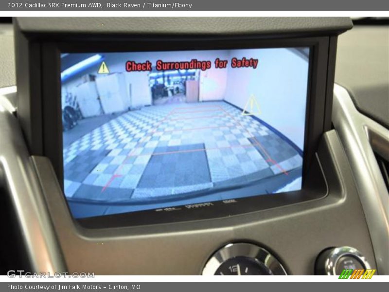 Black Raven / Titanium/Ebony 2012 Cadillac SRX Premium AWD