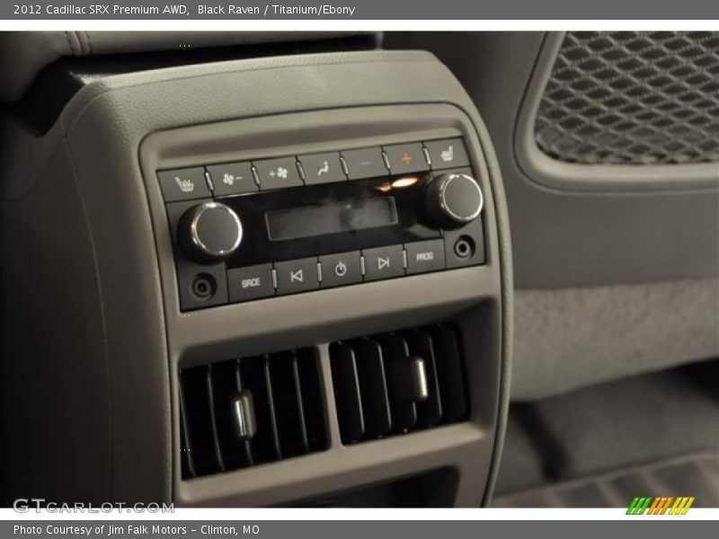 Controls of 2012 SRX Premium AWD