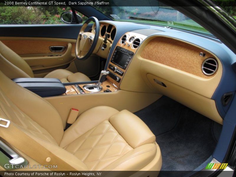 Dashboard of 2008 Continental GT Speed