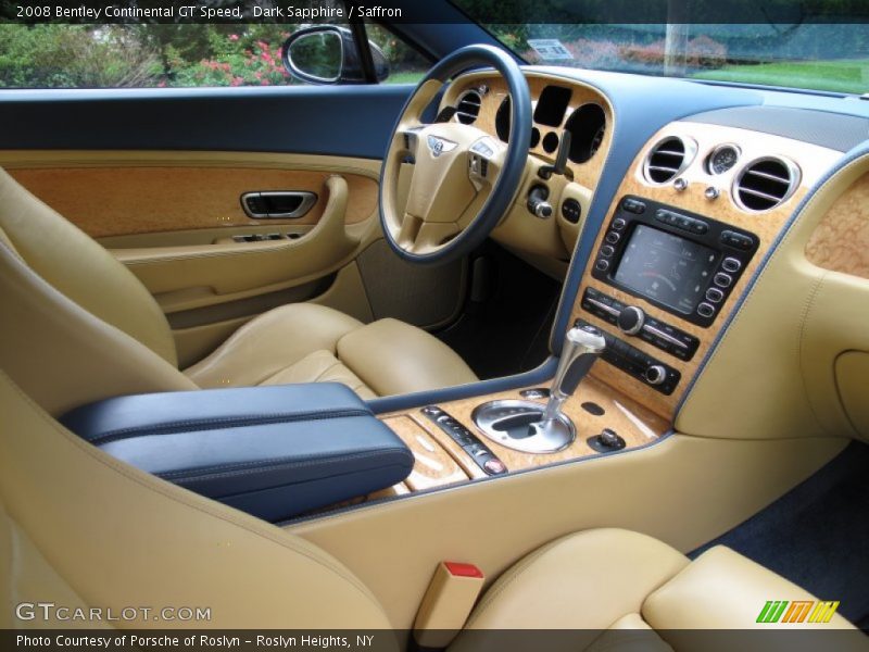  2008 Continental GT Speed Saffron Interior