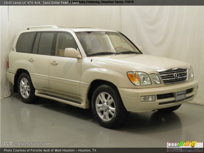 Sand Dollar Pearl / Ivory 2003 Lexus LX 470 4x4