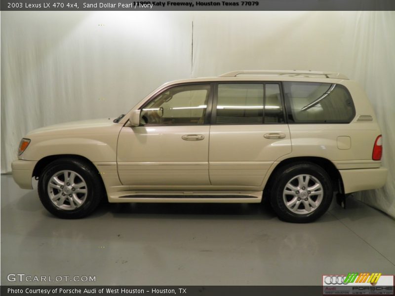 Sand Dollar Pearl / Ivory 2003 Lexus LX 470 4x4