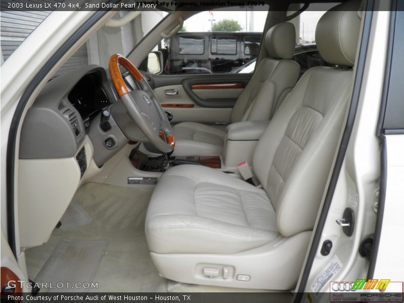 Sand Dollar Pearl / Ivory 2003 Lexus LX 470 4x4